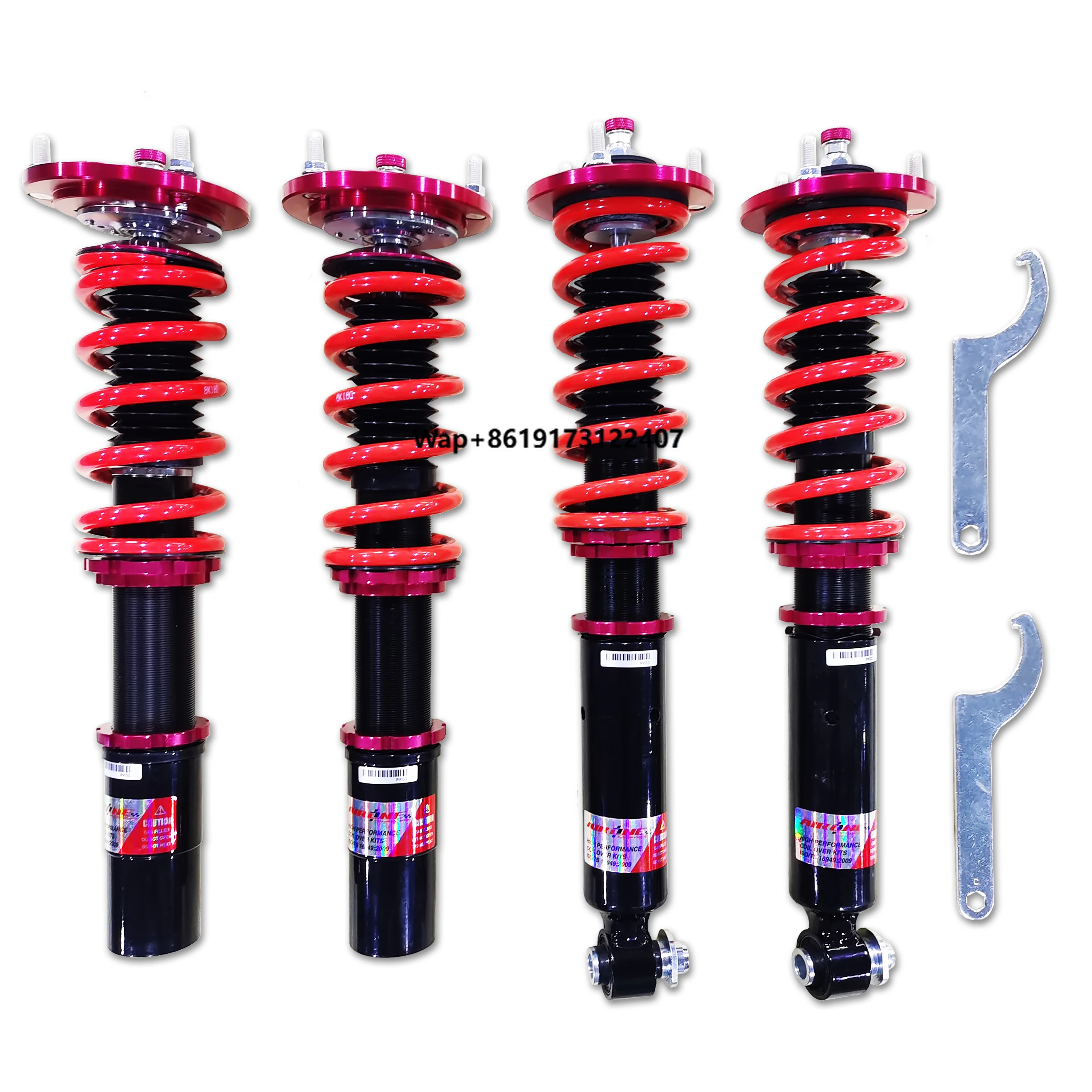 

Factory Supply Mono-Tube Adjustable Coilover Suspension Shock Absorber for 5 E39 Year 1995-2003