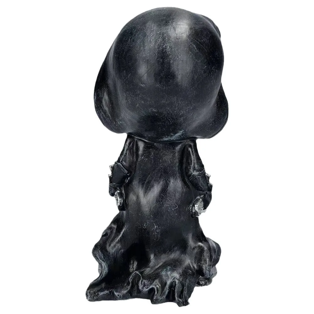 Halloween Skull Decoration Mechanical Reaper Skeleton Statue Ornament Horror Crafts Creative Gifts view 5