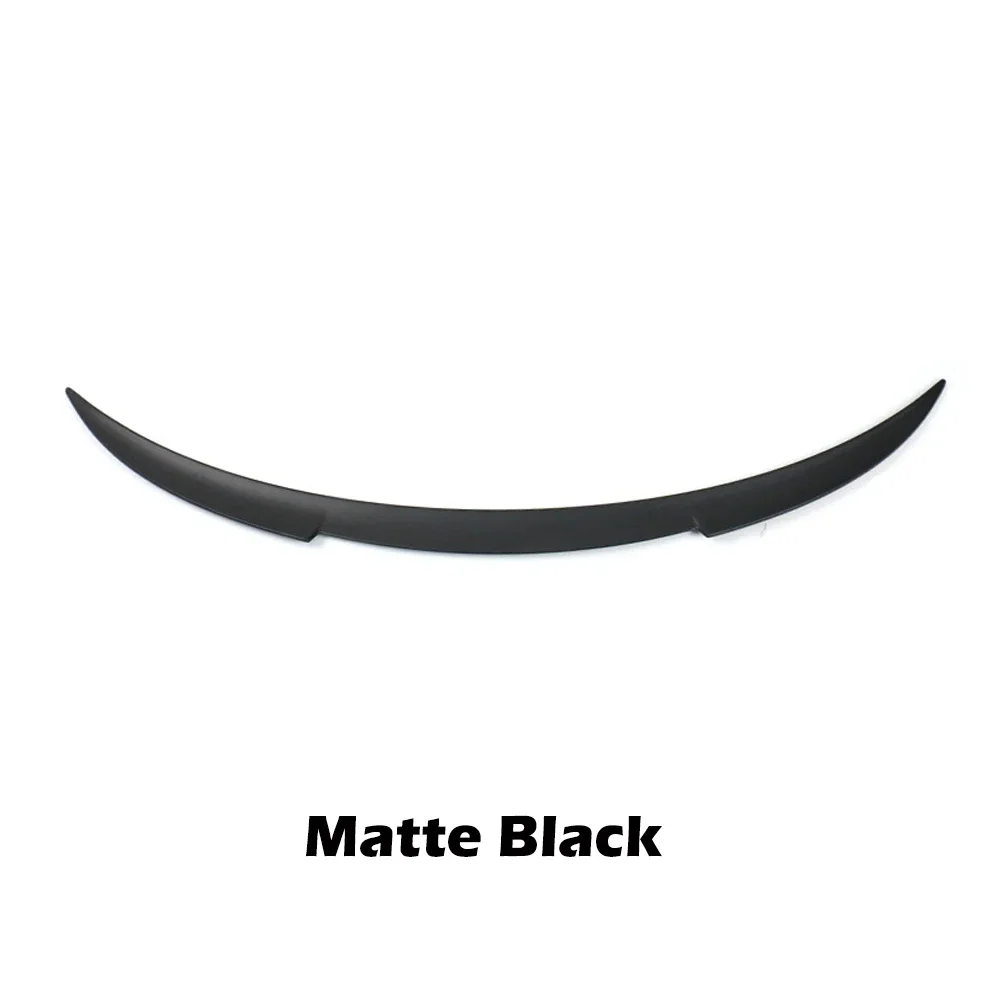 BEVO Rear Spoiler Wings for 2020-2024 Tesla Model Y Rear Trunk ABS Spoiler Lip Tail Wing Trunk Lid Accessories Carbon Fiber image 3