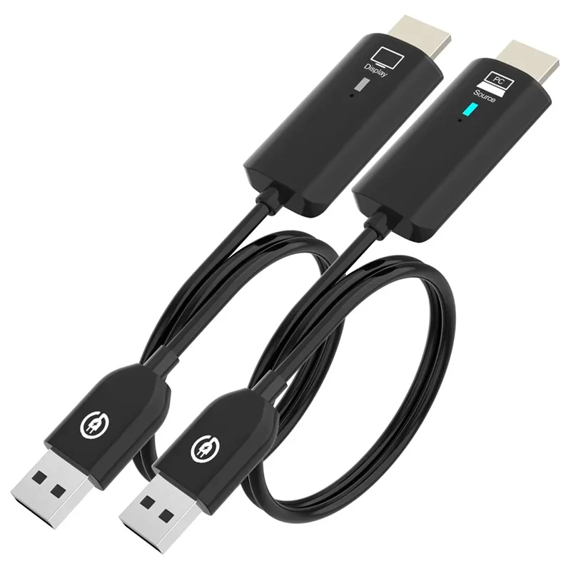 ABAC-transmisor y receptor Compatible con Audio y vídeo inalámbrico, extensor de 1080P, 30M, Plug & Play para ordenador portátil, TV Box a TV