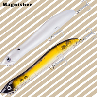 Magnisher Topwater Snakehead Popper Baits 12cm 17.5g Hard Artificial Fishing Lures Walk the Dog Surface Pencil  Lure Wobble