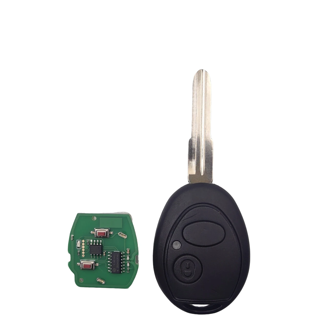 Sunshine 2 Button Remote Car Key 315/433Mhz PCF7931  For BMW Mini Cooper R53 R50 MG7 For Land Rover Discovery Aoto Fob Control
