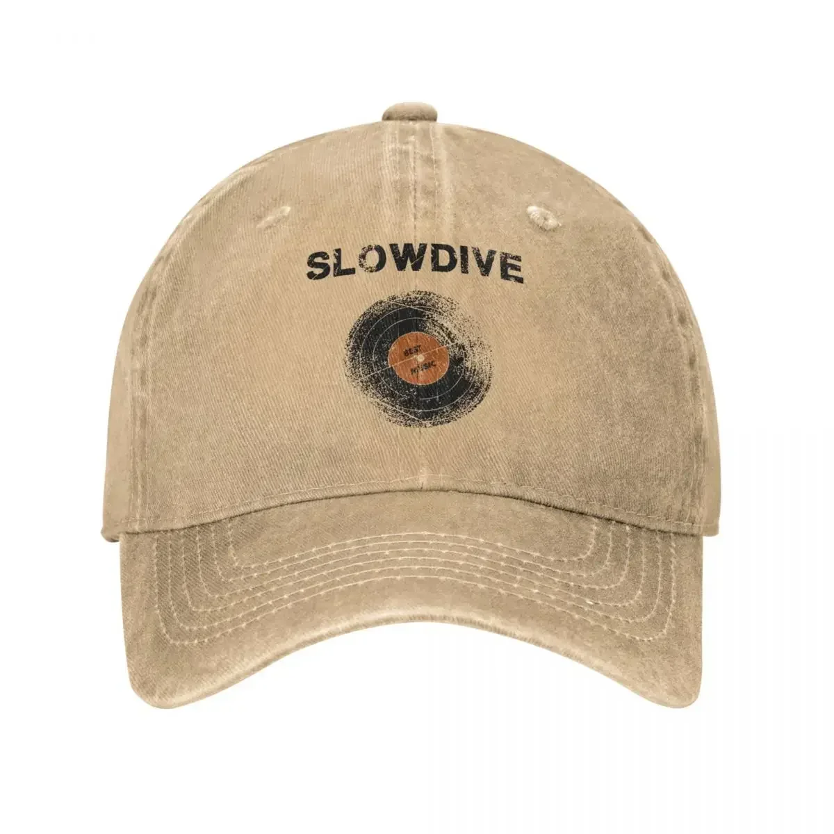 قبعات بيسبول كلاسيكية بنمط فينيل من Slowdive للرجال والنساء ، قبعات كلاسيكية ، فرقة ، موسيقى ، قبعات دينيم مكروبة ، أغطية رأس للتمارين الخارجية