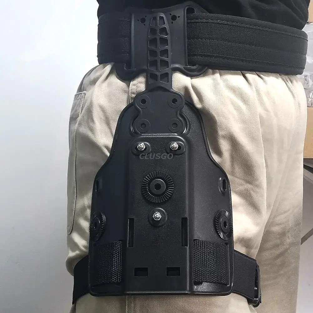 Drop Flex Adapter Drop Leg Holster Platform Adjustable Thigh Holster Drop Leg Panel Attachments for Holsters and Magazine Pouch