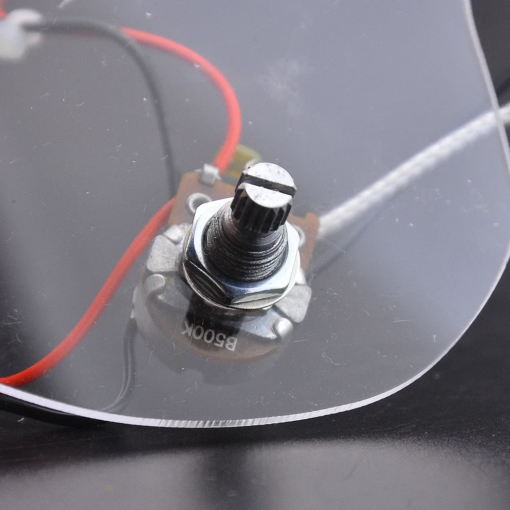 HSH ( 2x 500K Pots + 5-Way Switch + Jack ) for ST Electric Guitar Wiring Harness