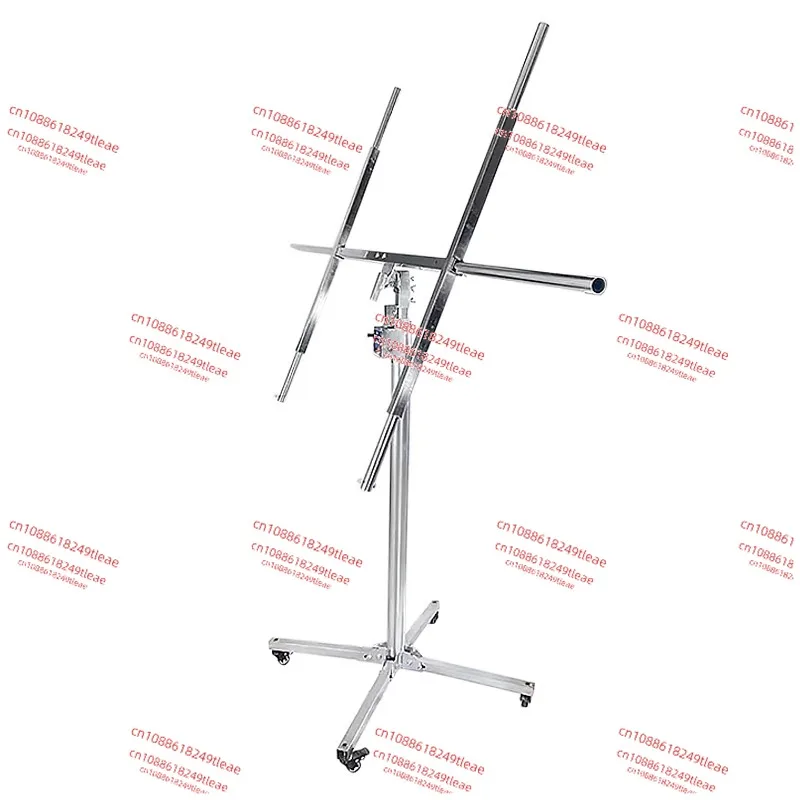 

Woodworking ceiling artifact gypsum board lift rod stainless steel decoration ceiling sealing plate hand crank bracket
