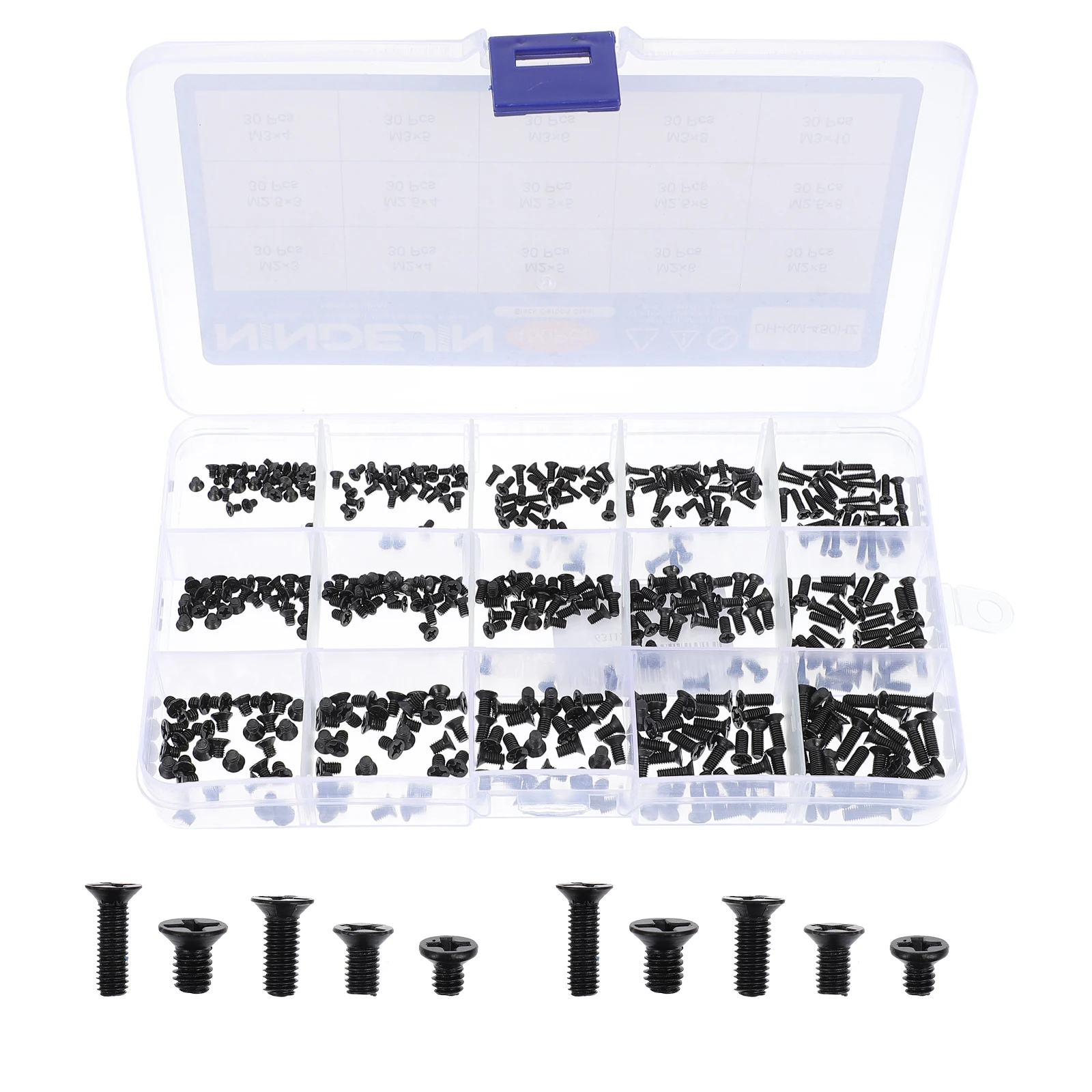 

1 set Flat Head Countersunk Stainless Steel Computer Repair Kit For 2.5Inch Ssd Motherboard Power Supply Case Hard Drive Fan