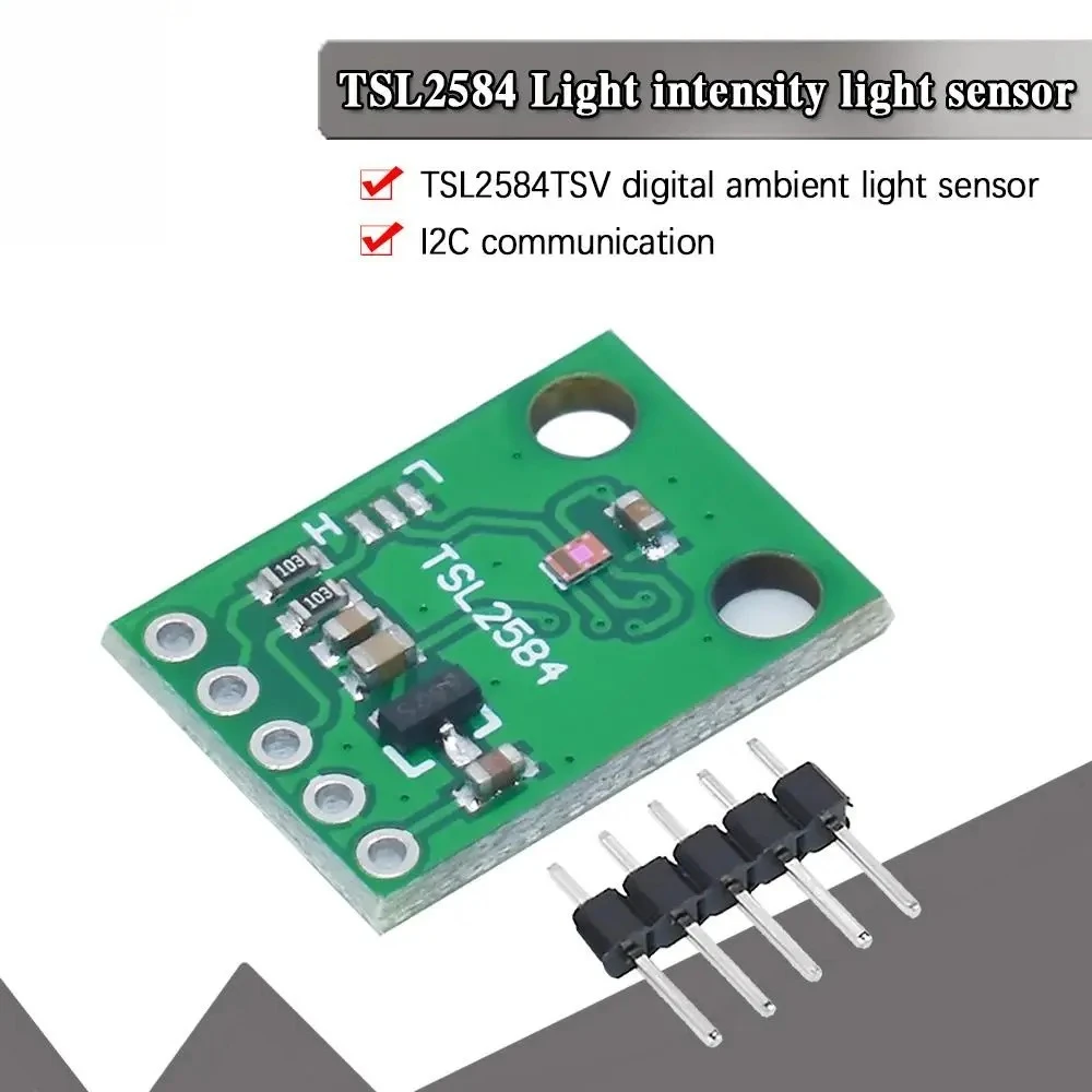 10-個-tsl2584tsv-デジタル周囲光センサーモジュール-tsl2584-光強度光センサー-i2c-通信-arduino-用