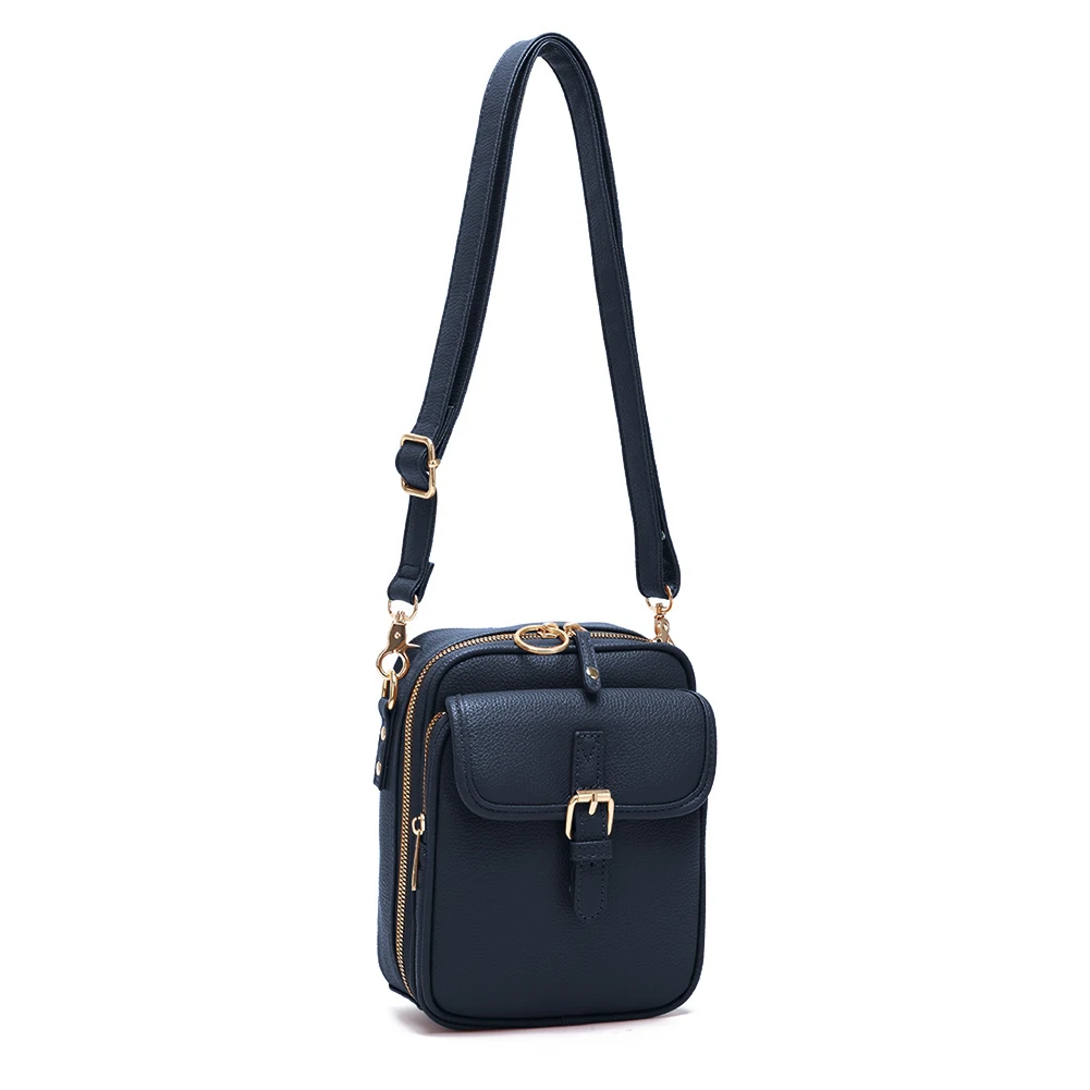 Tas Bahu Tas Messenger Anti Maling Vintage untuk Wanita Pria