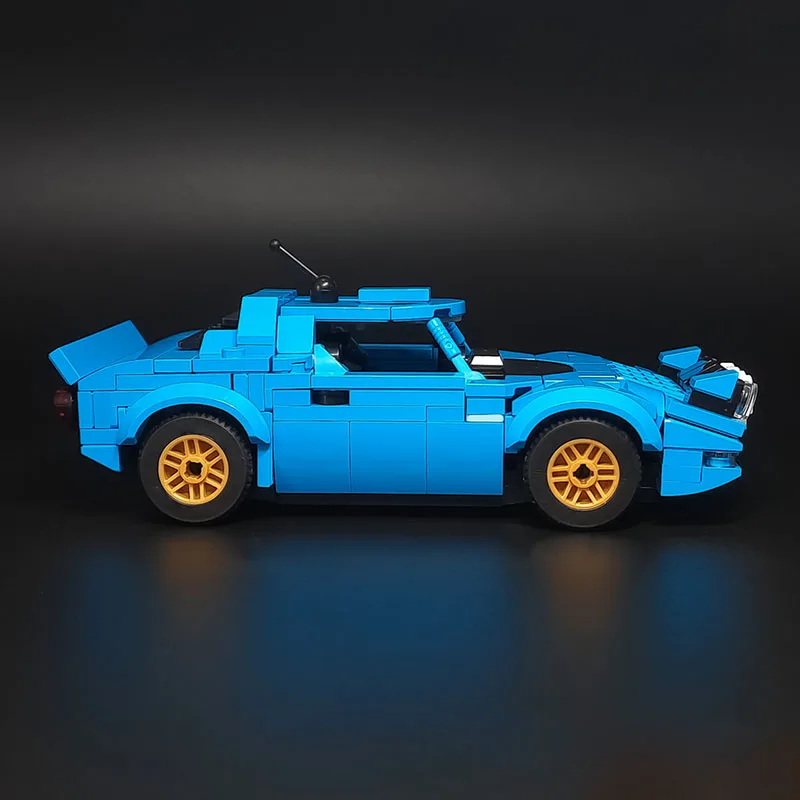 

MOC-196889 Новая модель гоночного суперкара 1980-х годов для сборки, 364 детали, конструктор для мальчиков, подарок на день рождения или Рождество
