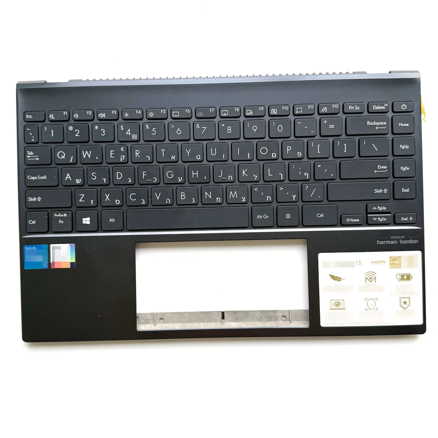 Immagine 4: Adatto per Zenbook 13/13S U3700J Ux325J U3700E Um325U: Tastiera, Scocca C, Scocca A, Cover Posteriore Schermo, Poggiapolsi, Parti del Telaio del Computer