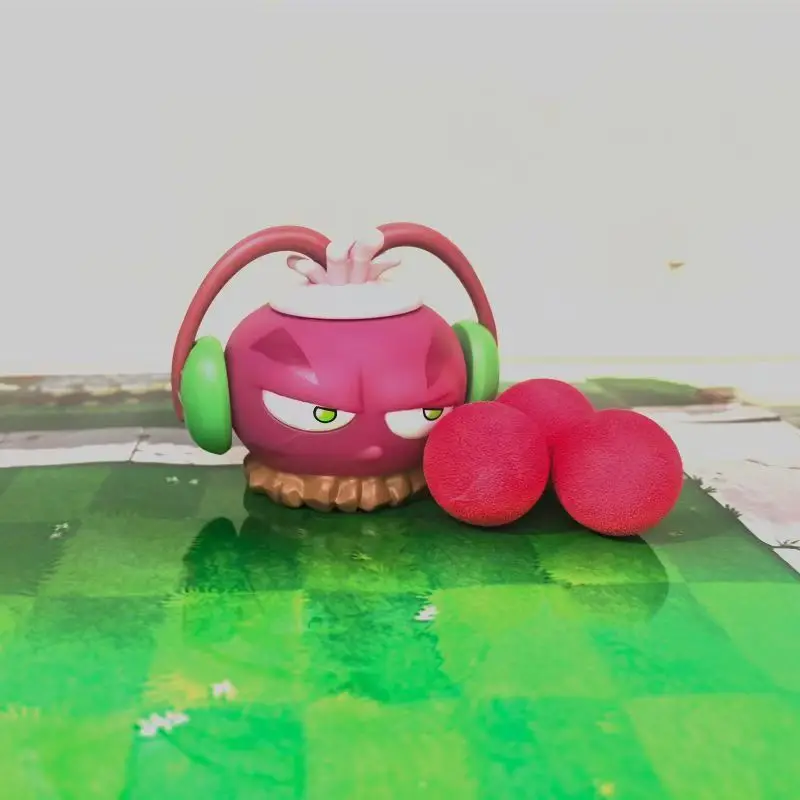 "نباتات جديدة ضد الزومبي" - هذه لعبة مطاطية ناعمة تتميز بشخصيات نباتية، ومشهد سحري، وهدية عيد ميلاد من البنجر الحلو.