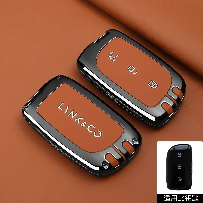 For LYNK&CO 900 08EM-P Z20 Key set special metal car remote control shell key chain
