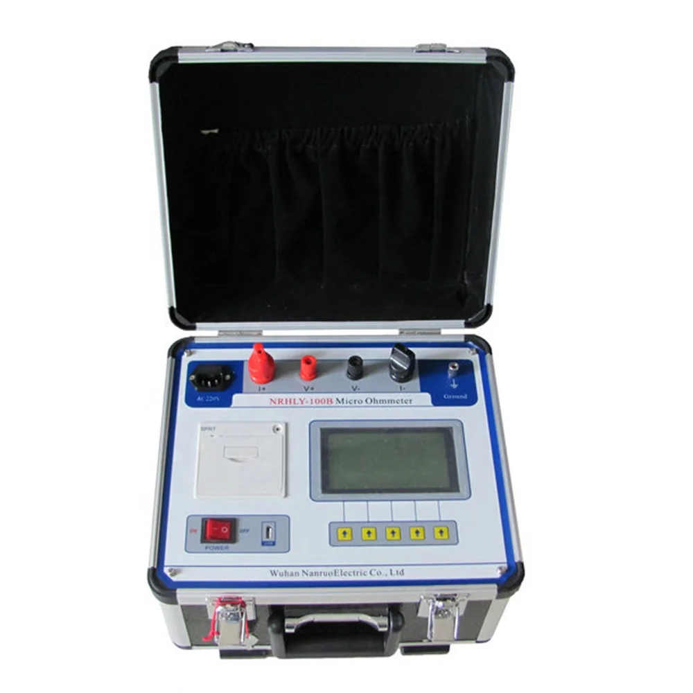 

NRHLY 100A contact resistance tester with printer