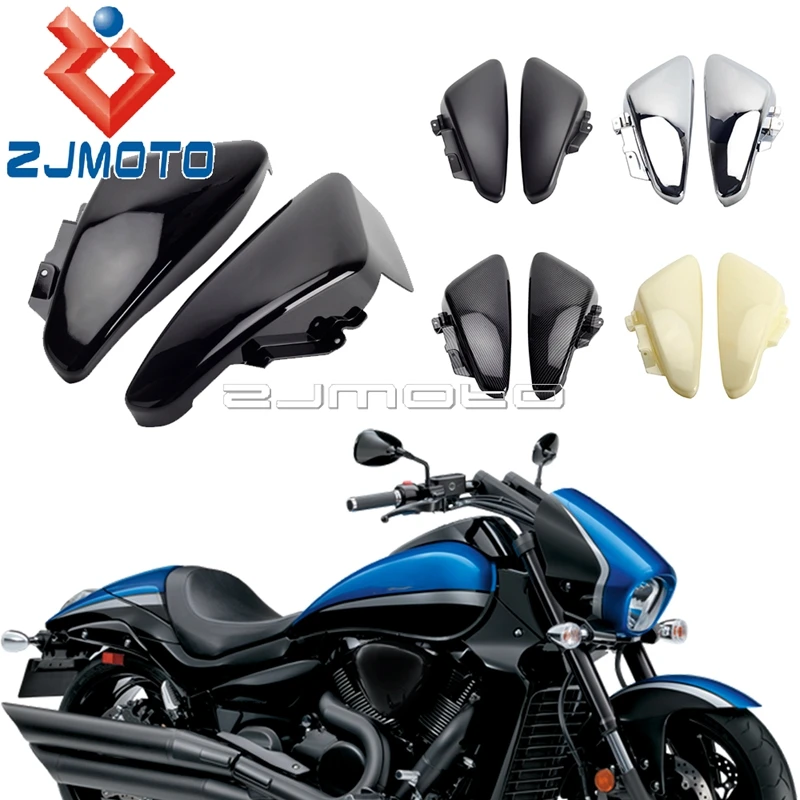 

2x Battery Side Fairing Cover Left/Right Side Panel Protection Bodywork Cowl Guard For Suzuki Boulevard M109R VZR M 109 1800 R