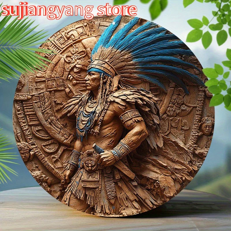 1Pc Aztec Warrior 8… - image
