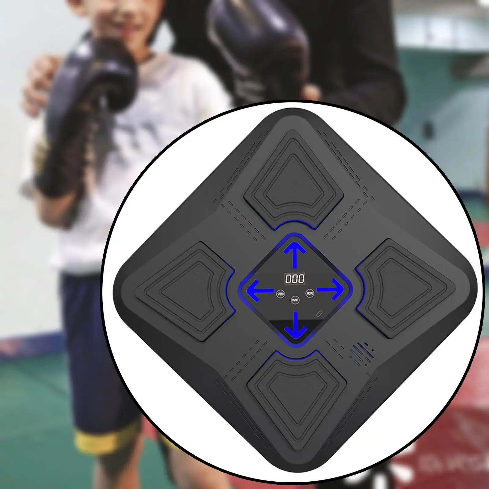 

Boxing Machine Wall Target with LED Reaction Training Punching Pad Boxing