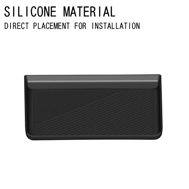 Car Center Console Storage Mat Anti-Collision Silicone Fitment For Toyota RAV4 2026 Car Interior Accessories