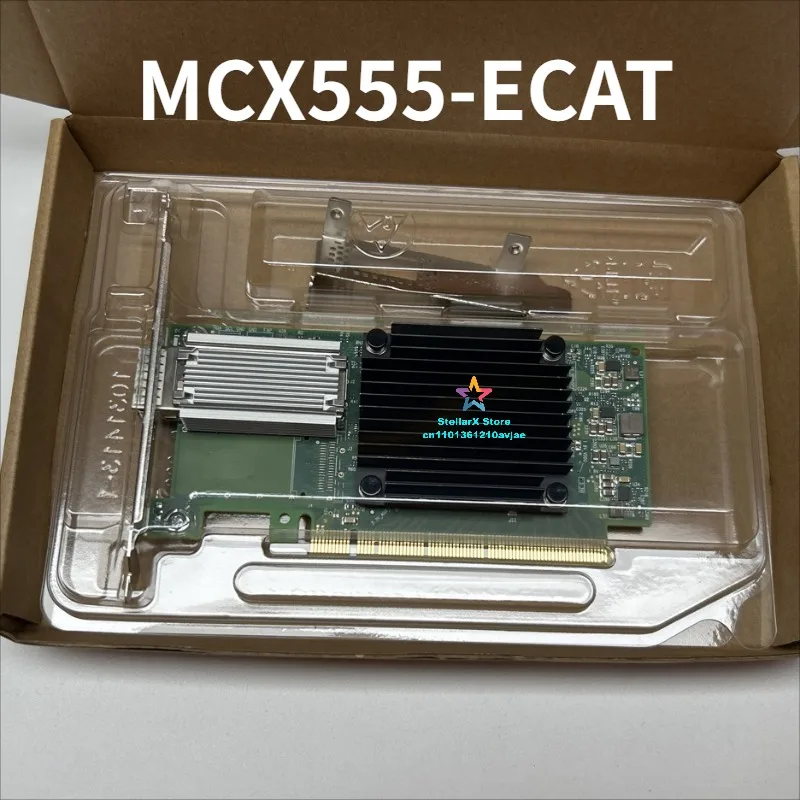 For Original MCX555 MCX555-ECAT ConnectX-5 single port 100Gb VPI IB network interface card