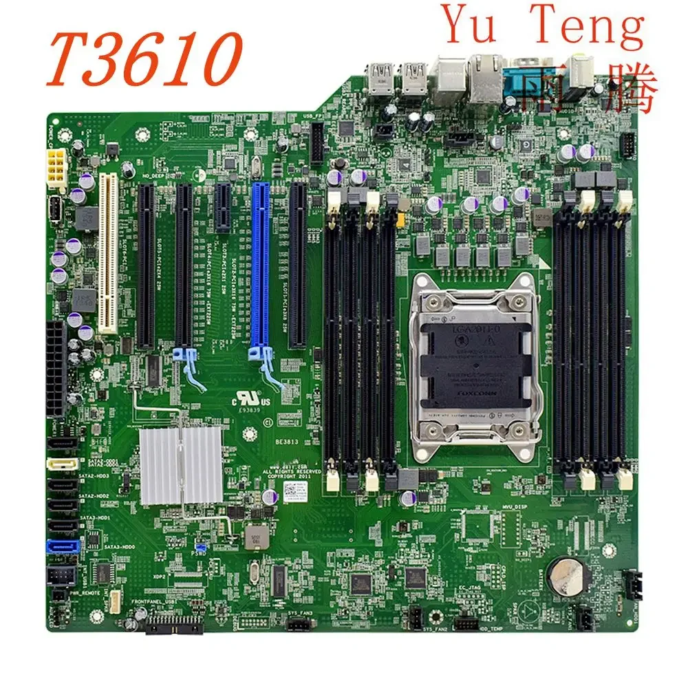 For DELL Precision T3610 Motherboard LGA 2011 DDR3 CN-09M8Y8 09M8Y8 9M8Y8 Mainboard