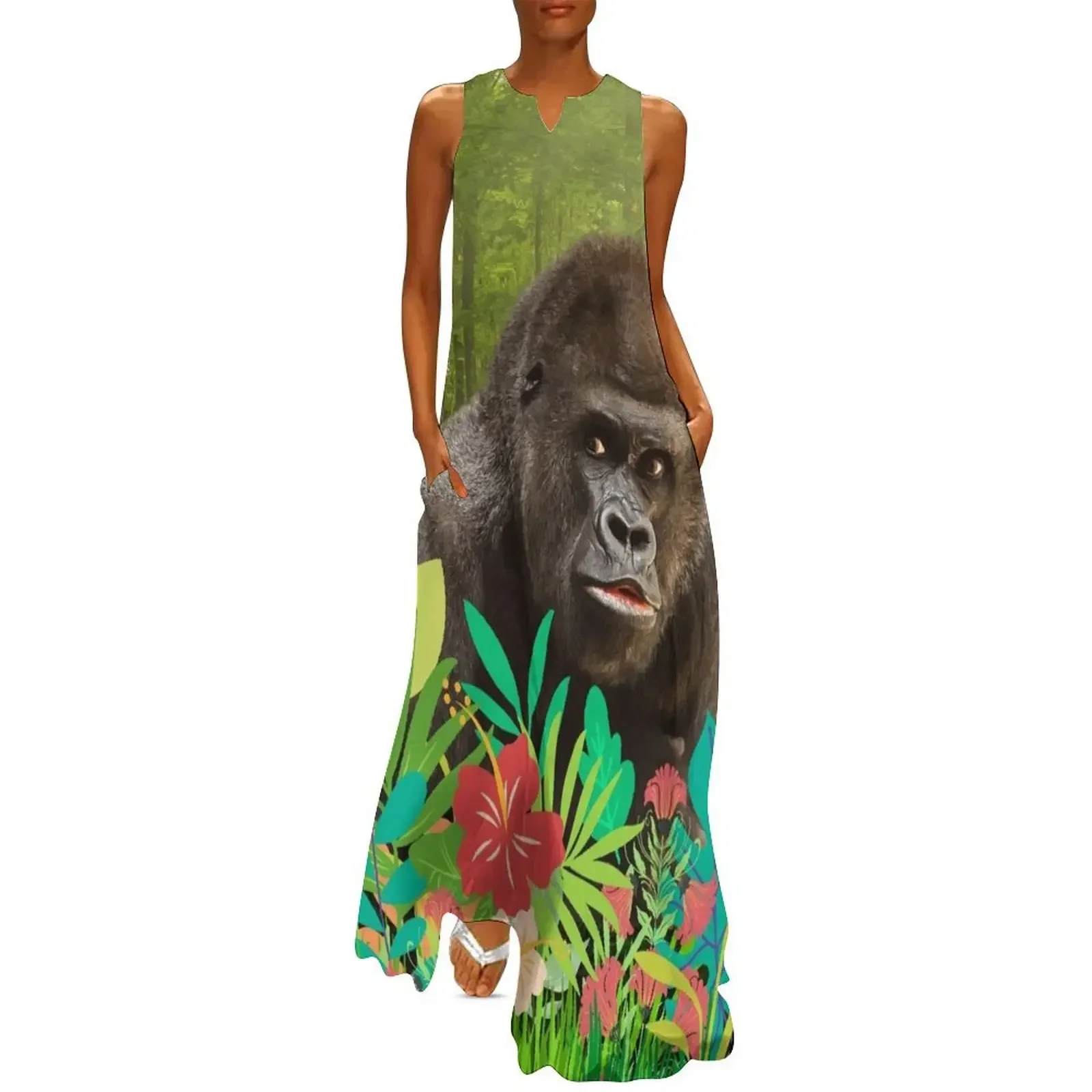 

Gorgeous Gorilla Long Dress prom dress birthday dress prom dresses 2025 luxury evening dresses 2025