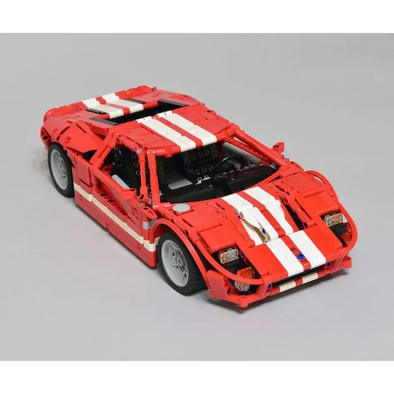 

Классический строительный блок MOC-113244 GT Racing 1:12, модель автомобиля, 1468 шт., детали в сборе, высокая сложность, подарок для взрослых и детей