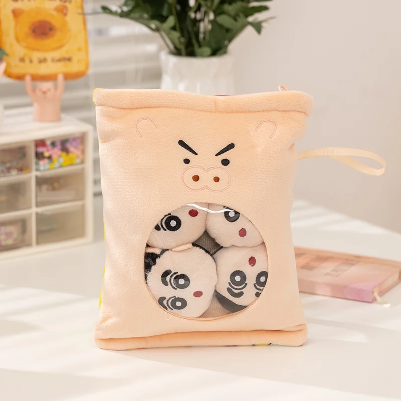 4 sztuki w 1 opakowaniu, pluszowe zabawki Crayon Shin-chan, kawaii miękkie pluszaki, prezent urodzinowy/świąteczny dla dziewcząt i chłopców, pluszaki z filmu.