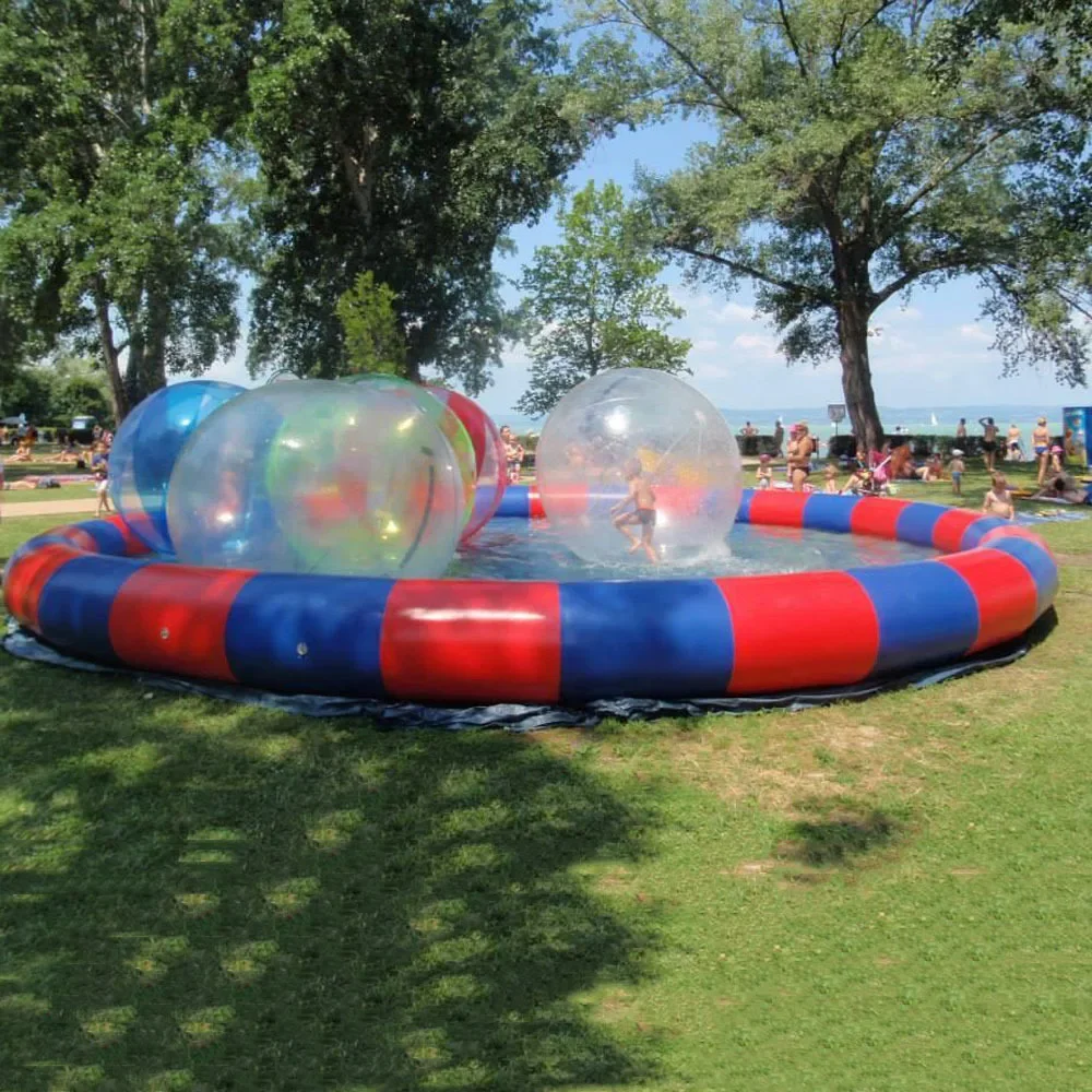 2026 Children's Thickened Outdoor Inflatable Pool for Water Park Use Portable PVC Material Combination Pool Hand Boat Fishingpro