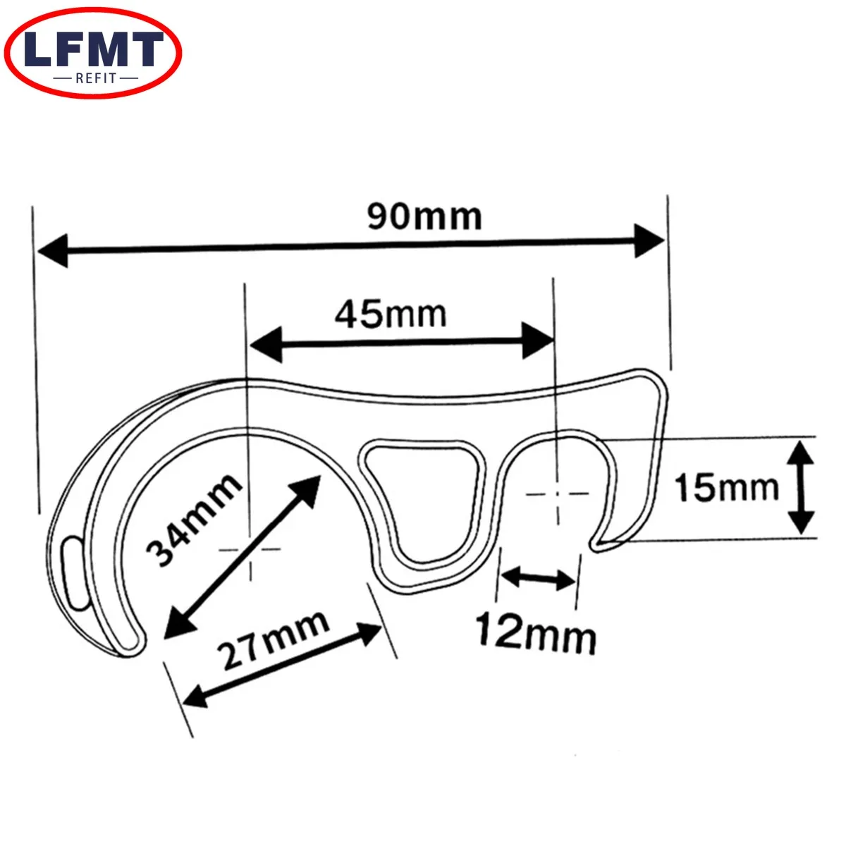 For KTM EXC TE TX YZF KLX CRF Yamaha Kasawaki Husqvarna Honda Suzuki Motorcycle electric car brake hook fixed safety lock hook