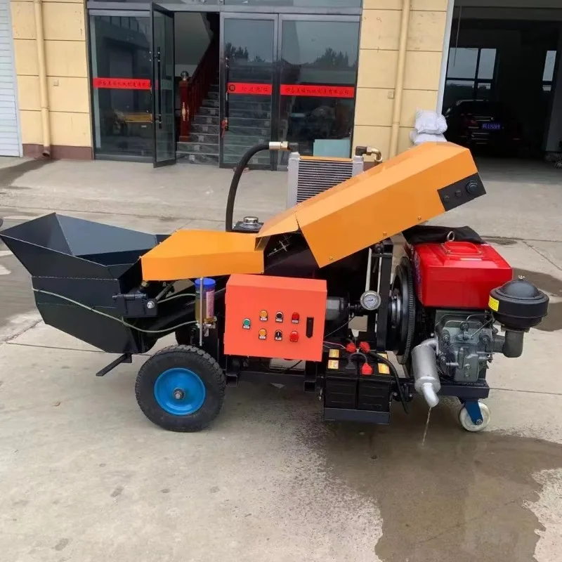 Hot Sale Concrete Foam Concrete Pump Portable Concrete Machinery Mortar Pump