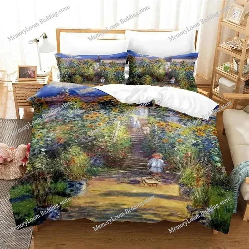 

Almond Blossom By Van Gogh Duvet Cover Set Floral Flower Bedding Set for Girl Nordic Comforter Cover Queen King Size Bedding Set