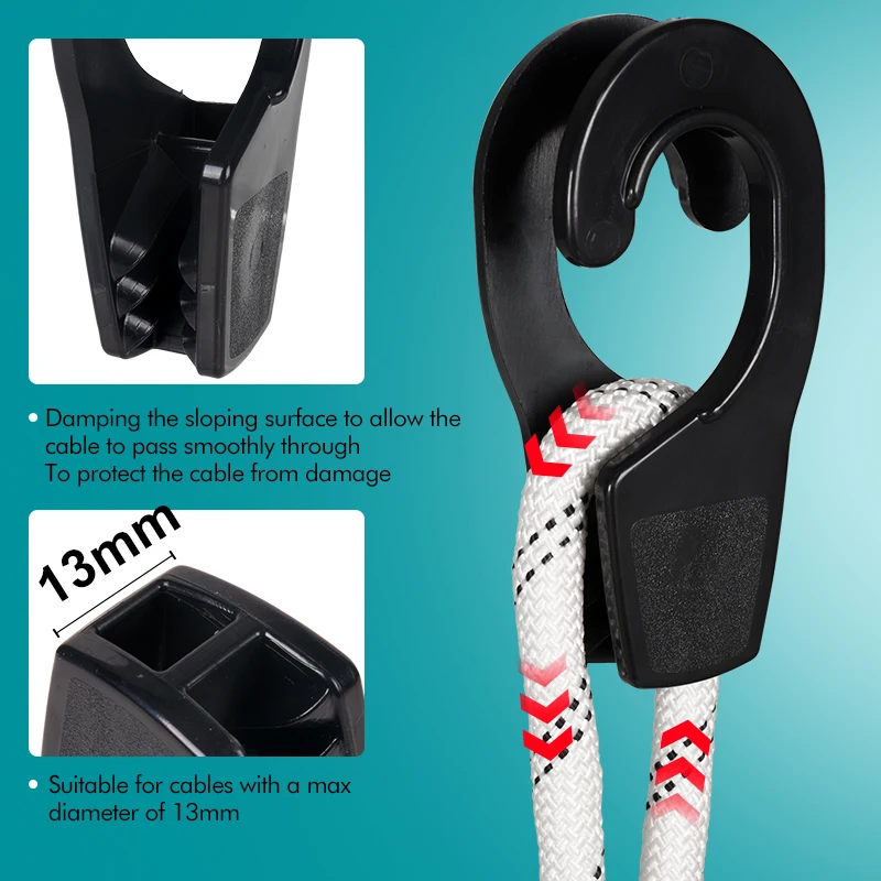 The Original Single Handed Boat  Hanger - Made From UV Resistant Plastic