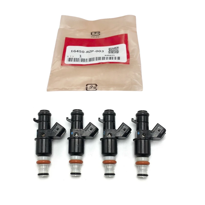 

4Pcs/Set For Honda Accord Acura 3.0 3.5L 16450-RZP-003 16450RZP003 Fuel Injector