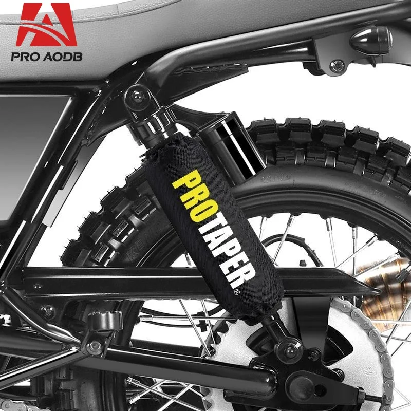 27cm 35cm motocicleta universal amortecedor traseiro suspensão protetor capa de proteção para todos os sujeira pit bike atv quad scooter