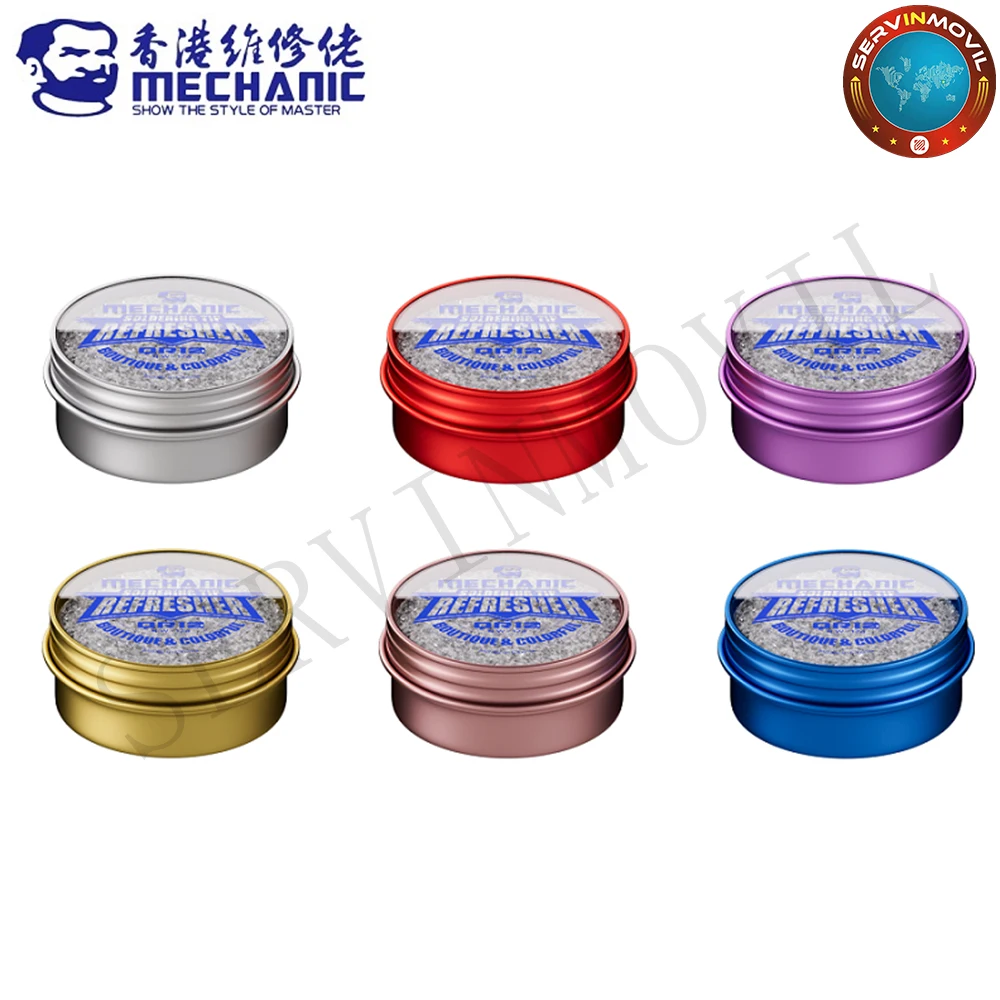 MECHANIC QR12 Solder Iron Tip Refresh Cream Non-stick Quick Remove Oxide Solder Iron Tip Rejuvenation Clean Paste Repair Flux