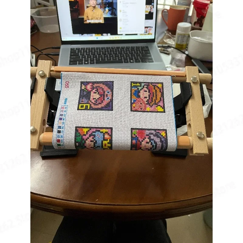 Universal rotating metal desktop embroidery clip cross stitch tool  frame fixed clip embroidery frame bracket