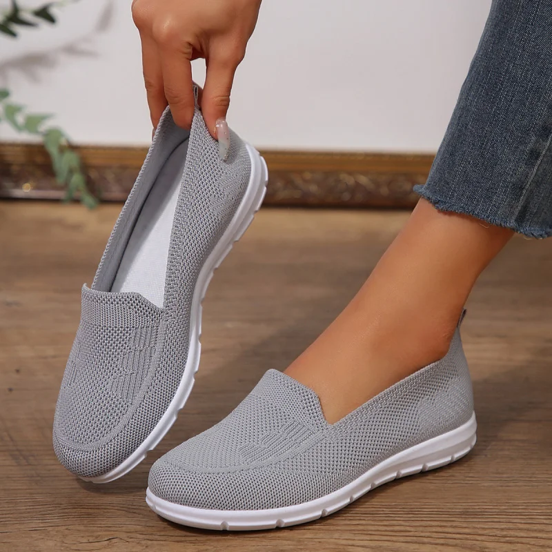 

Women's Shoes 2025 Spring and Autumn New Style Slip-On Women's Shoes Large Size