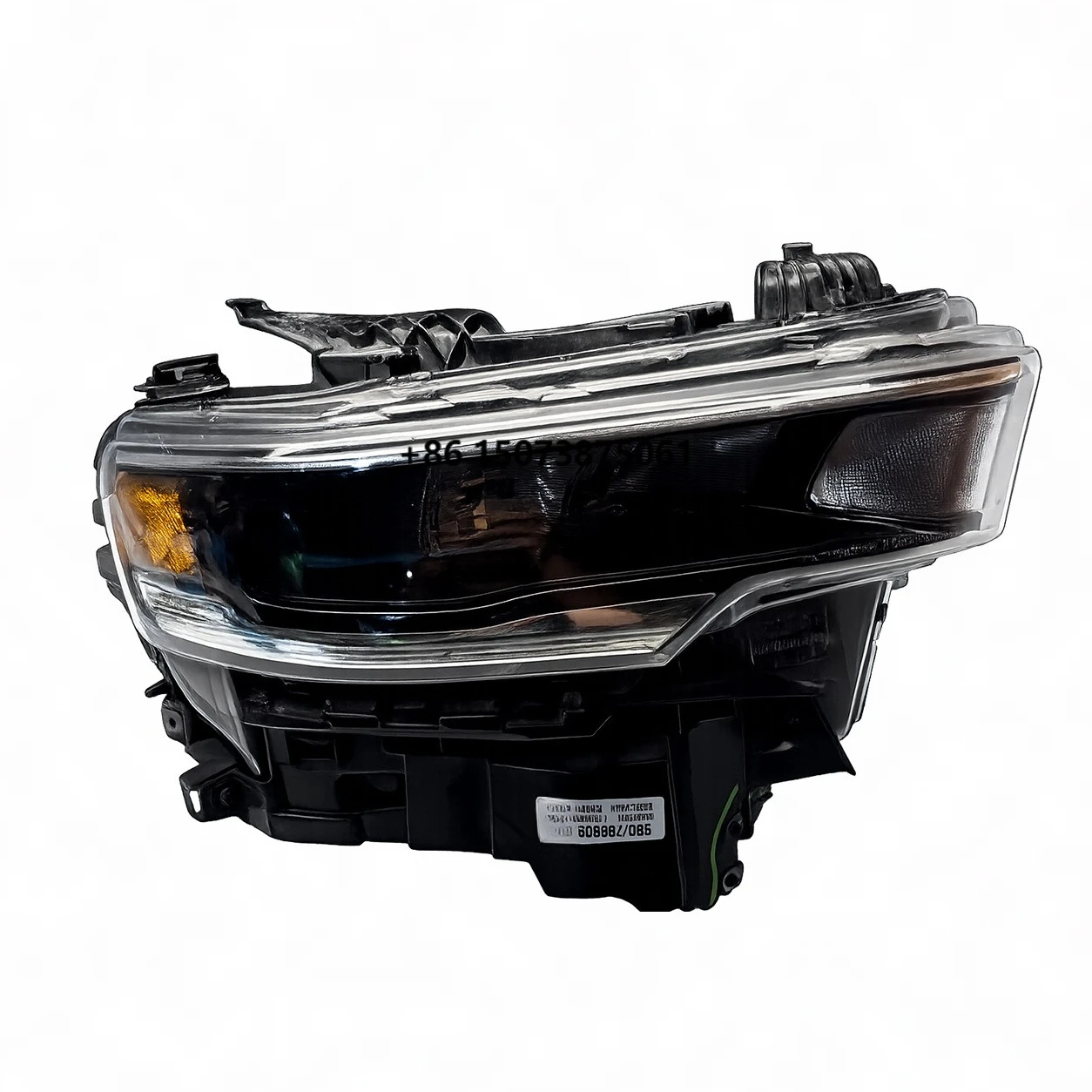 

LED Projector Headlights OEM 68530374AA Sequential DRL Black Housing Pair Headlight Assembly for Dodge Ram 1500 2025-2026