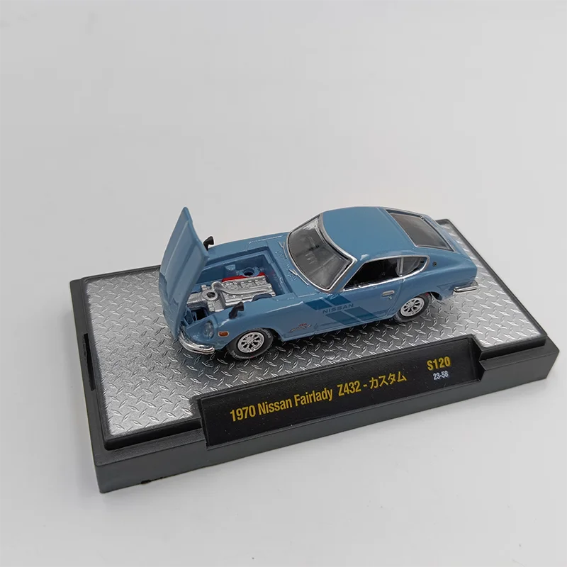 

Diecast 1: 64 Scale 1970 Nissan Fairlady Z432 Sports Car Simulation Alloy Car Model Collection Display Toy Gifts Souvenir