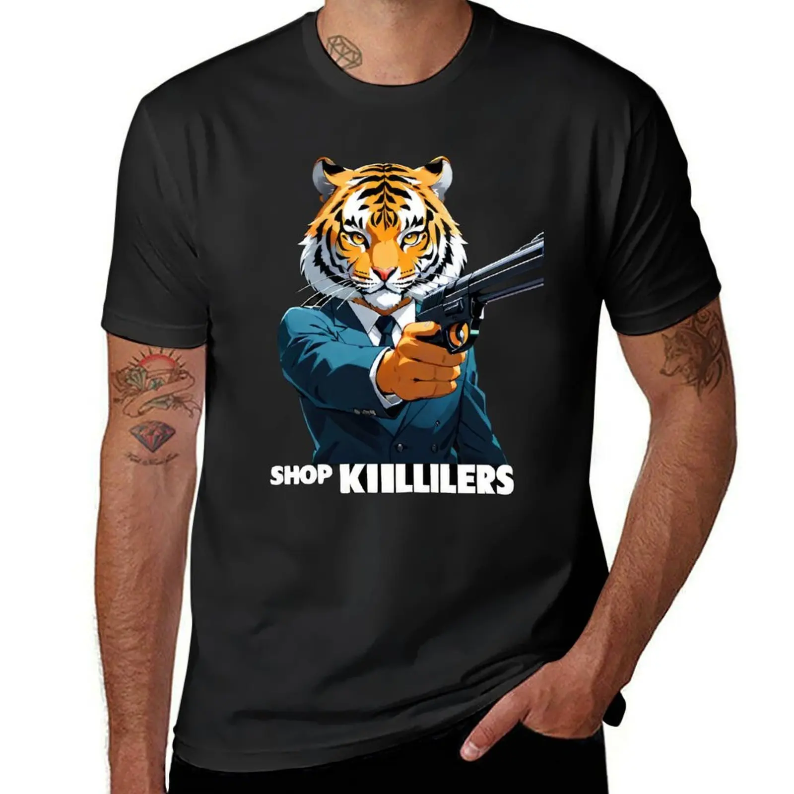 

Hitman Animals - Shop for Killer Themed, Hitman Tiger T-shirt oversizeds oversized t shirts for men graphic