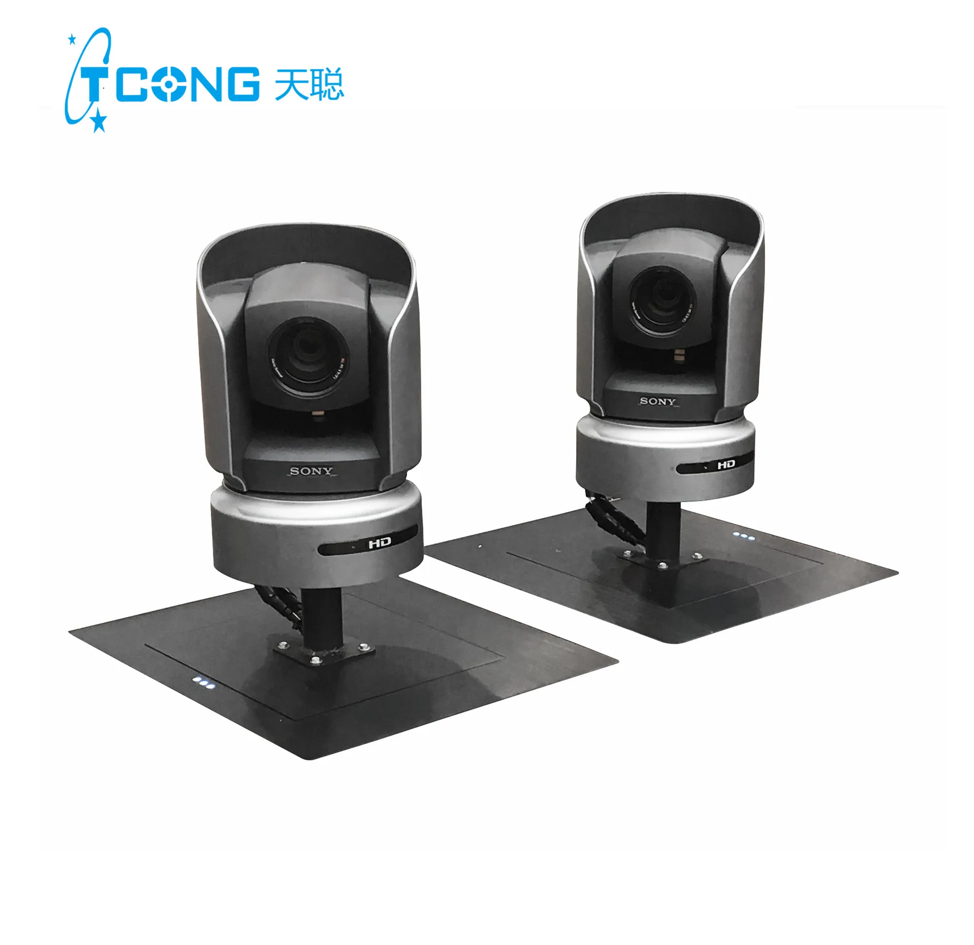 Full Automatic Remote Desk Hidden Motorized Camera Lift for Conference Room Motorized Camera Mount Camera Lifting mechanism