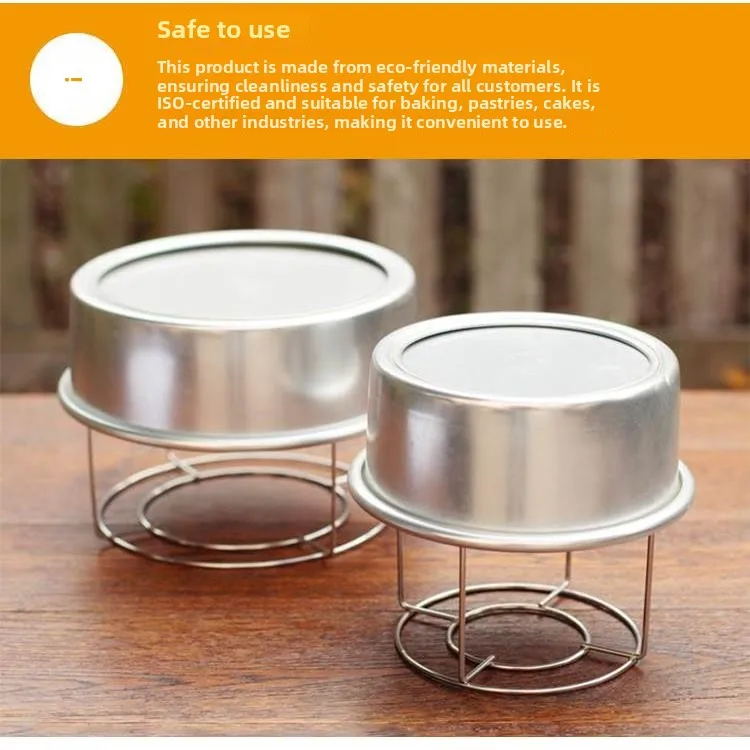 Non-Stick round Cake Batter Cooling Rack Small Size Barbecue  Stand Inverted Rack Multi-Purpose Kitchen Baking Tools