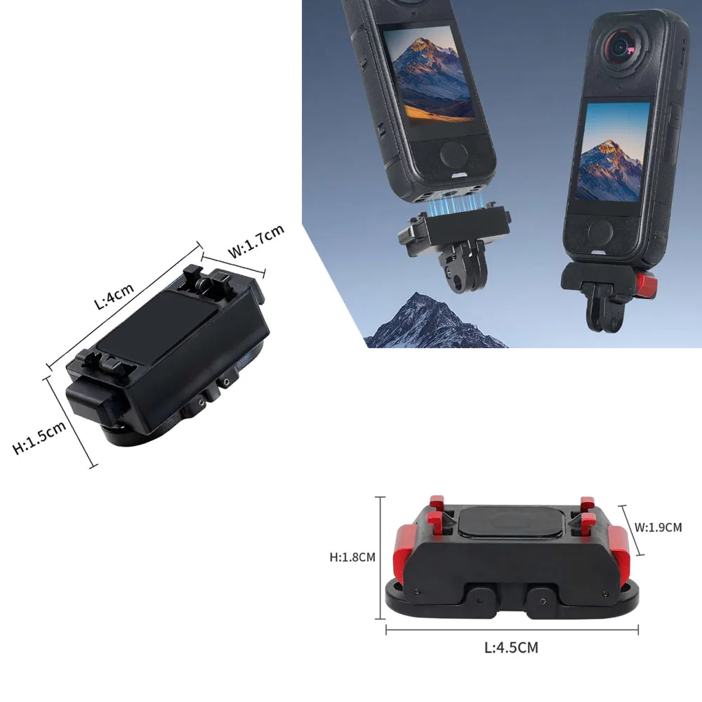 

X4 Air Camera Magnetic Quick Release Adapter Mount for Insta360 X4 Air Camera Stand Mount Adapter