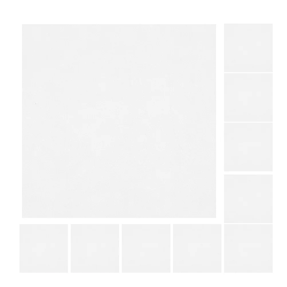 500 Pcs Sample Laboratory Weighing Paper Circular White Foam Board Glossy Photo