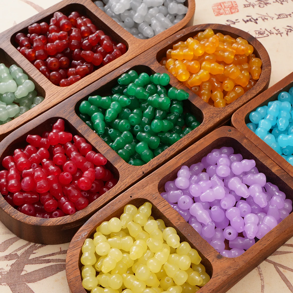 

15 шт. 8x14 мм стеклянные бусины Calabash свободные бусины-разделители Шарм для изготовления ювелирных изделий DIY браслеты ожерелье серьги DIY аксессуары