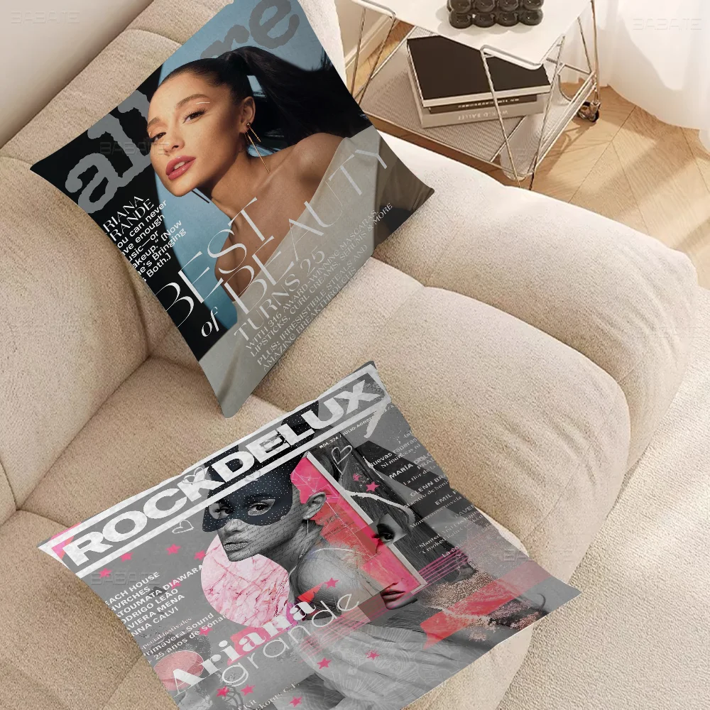 Ariana Grande 'Thank U, Next' Album Maple Design Cushion Cover Happy Autumn Harvest decor Holiday Decorati Pillow Cover