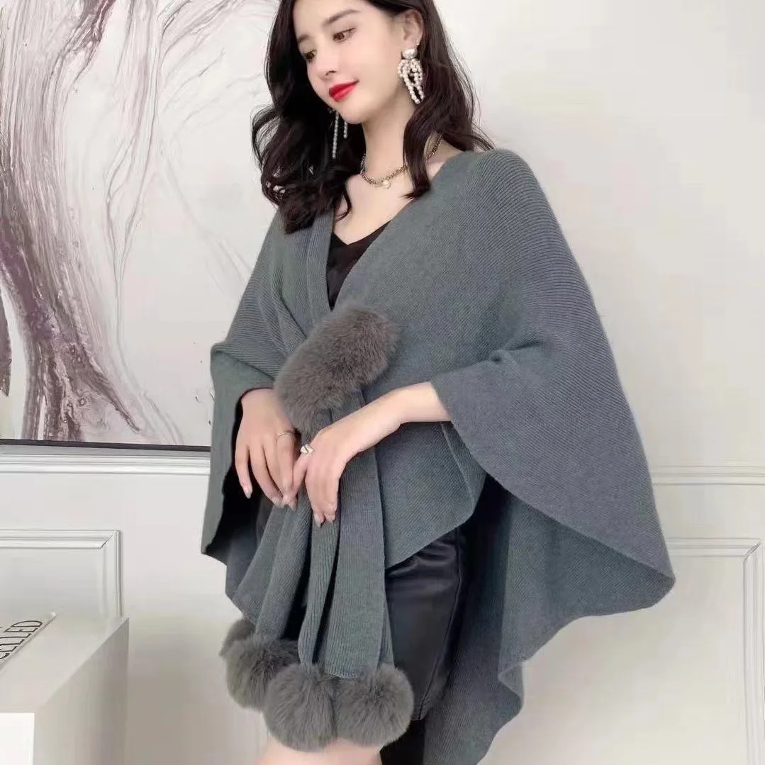 Autumn New Vintage Knitted Sha - Winter Clothing Essentials review and price