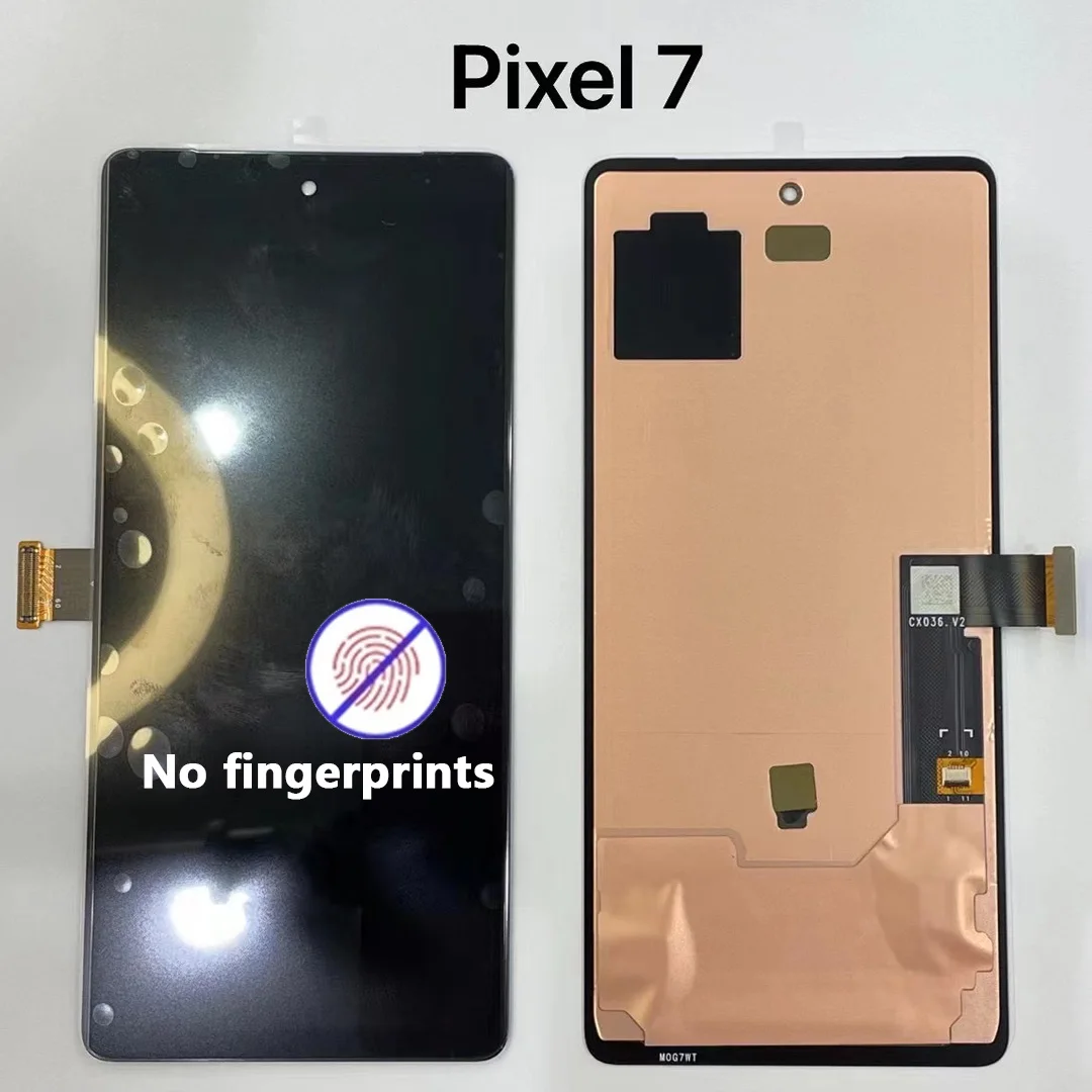 Tested Super OLED LCD For Google Pixel 7 Pixel7 LCD Replacement NEW Display GVU6C GQML3 Screen Touch Panel Digitizer Assembly