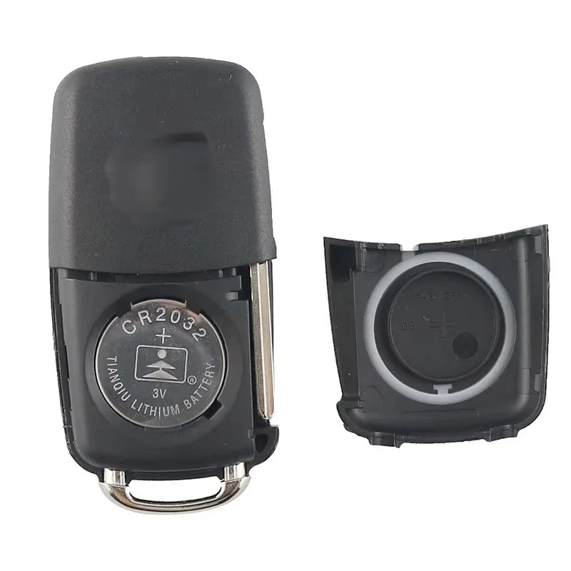 1/2/3/5pcs No logo 433MHz ID48 Chip Flip Remote Key 5K0837202AD for VW Polo Sedan Golf 6 Passat B6 Volkswagen Touran Bora