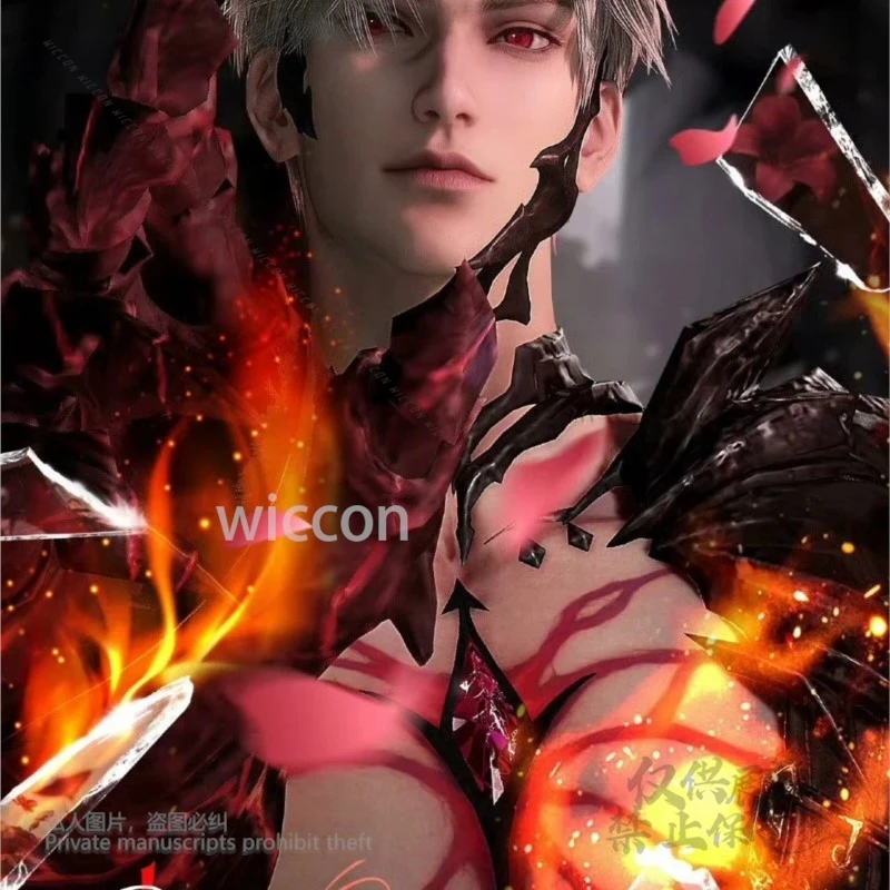 アニメゲーム愛とディープスペーススタイラス欲望コスプレ衣装ドラゴンホーンマスク小道具アクセサリータトゥーステッカー Disfraz ギフトハロウィン